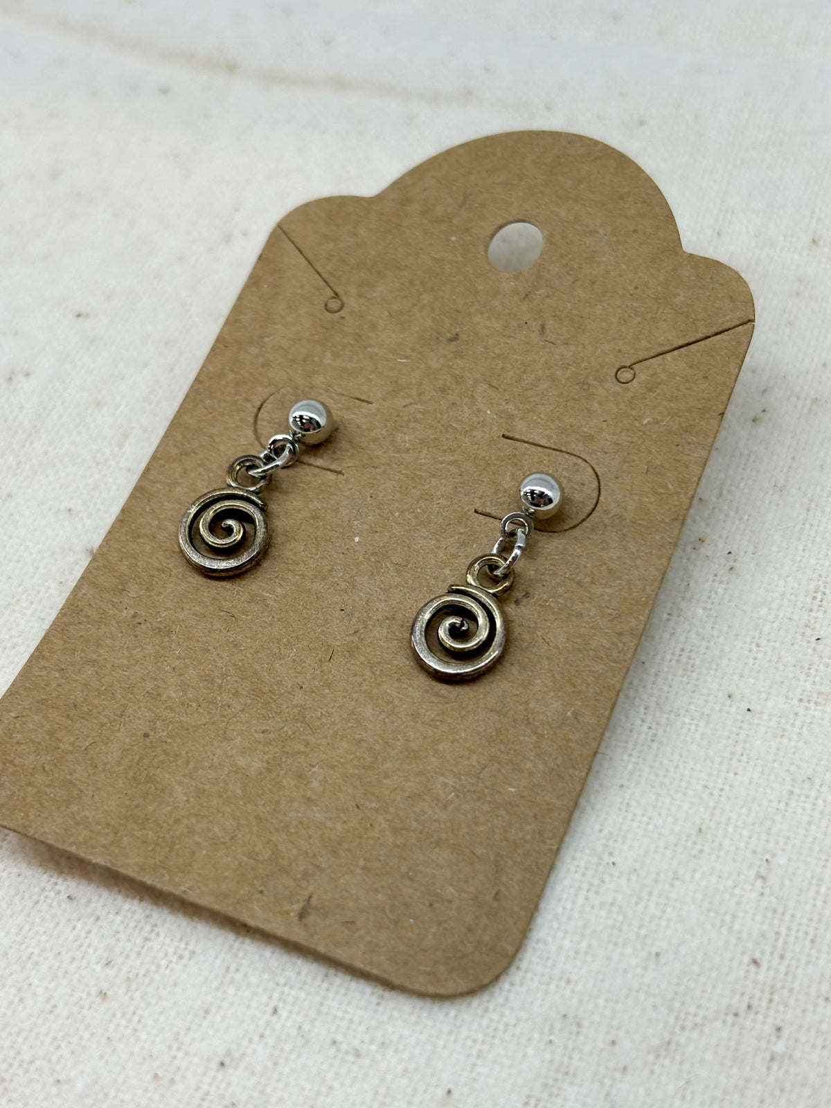 Spiral Drop Studs