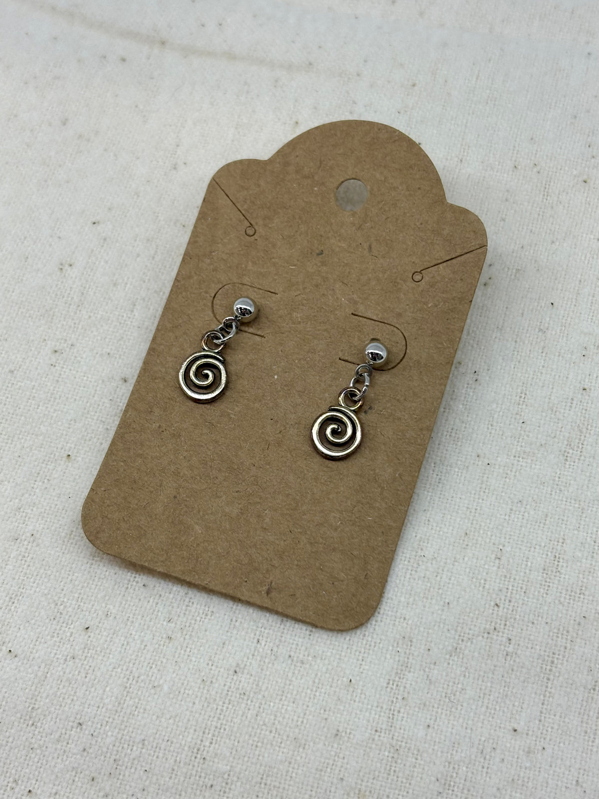 Spiral Drop Studs
